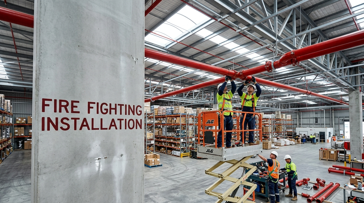 Fire Fighting Work Installation
