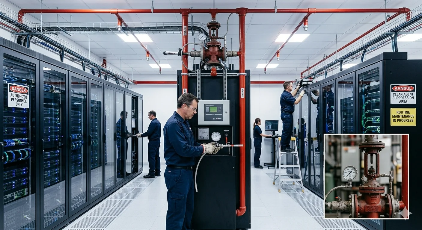 AMC fire suppression systems UAE service plan setup