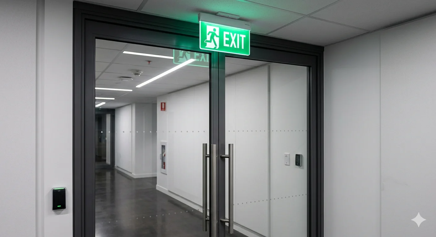 Civil Defence approved exit lighting Dubai compliance