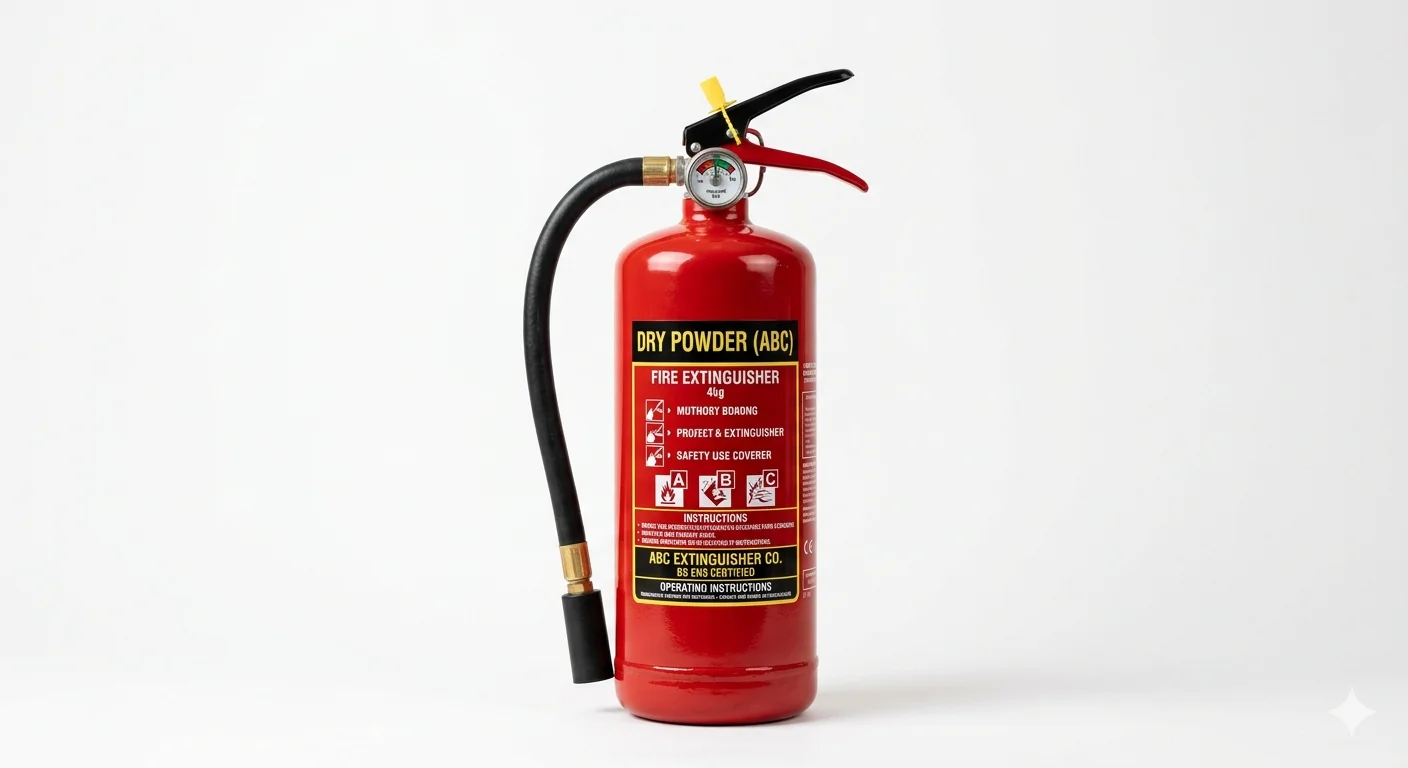 Dry powder ABC fire extinguisher UAE