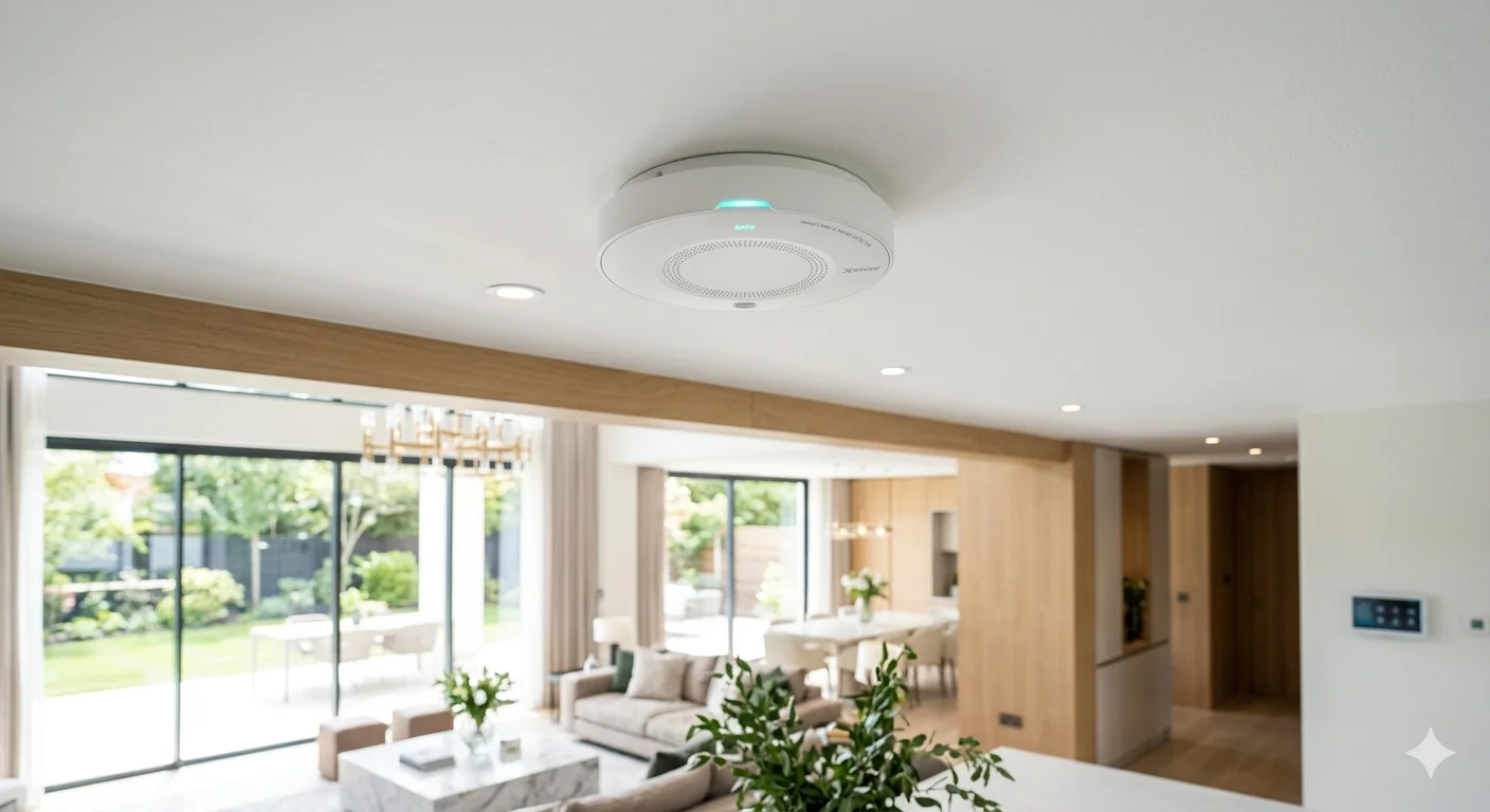 wireless smoke detector installation UAE