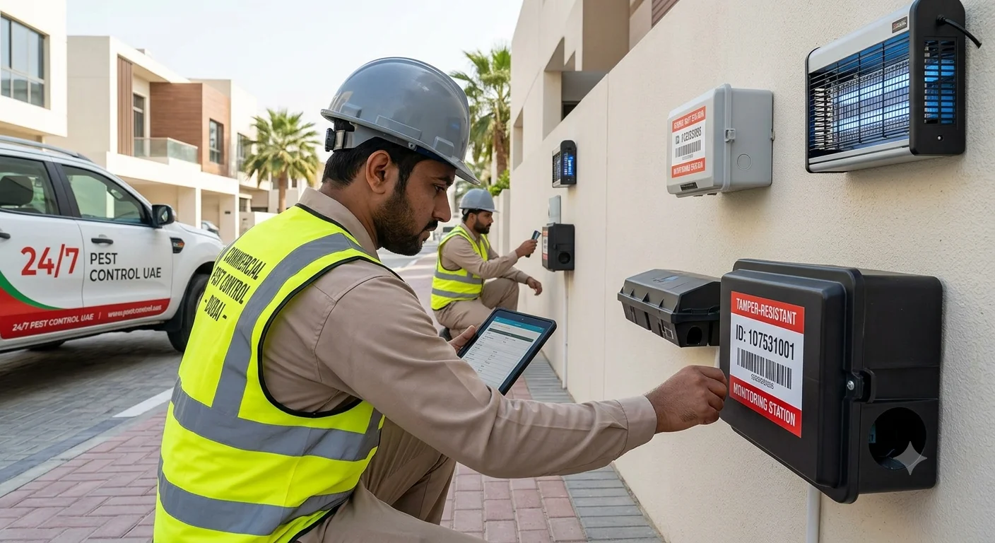 commercial pest control Dubai monitoring contracts