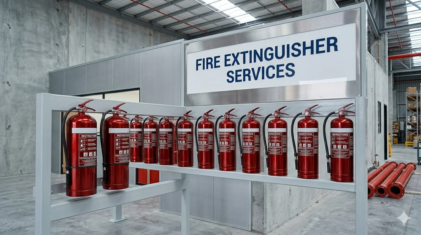 Fire Extinguishers & FM200 Refilling