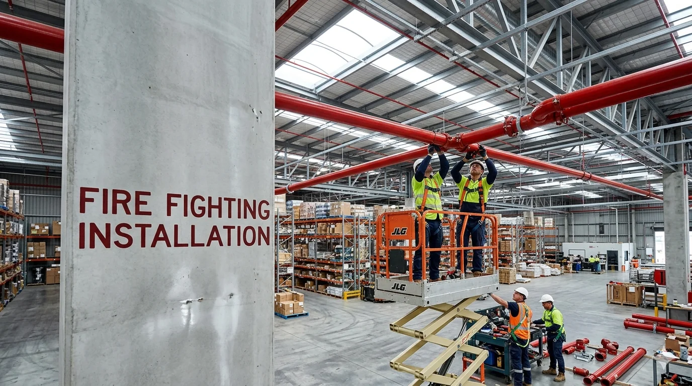 Fire Fighting Work Installation