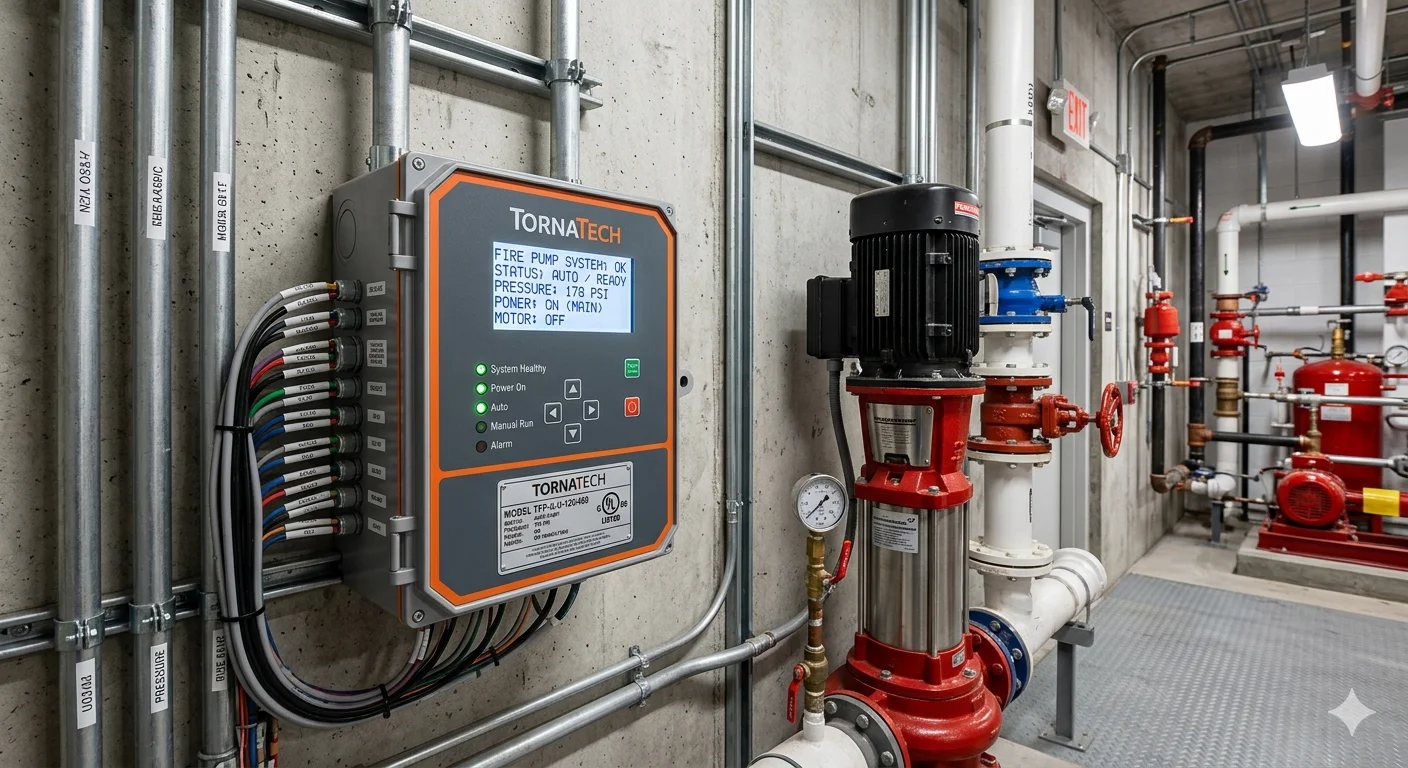 fire pump systems UAE automated controllers
